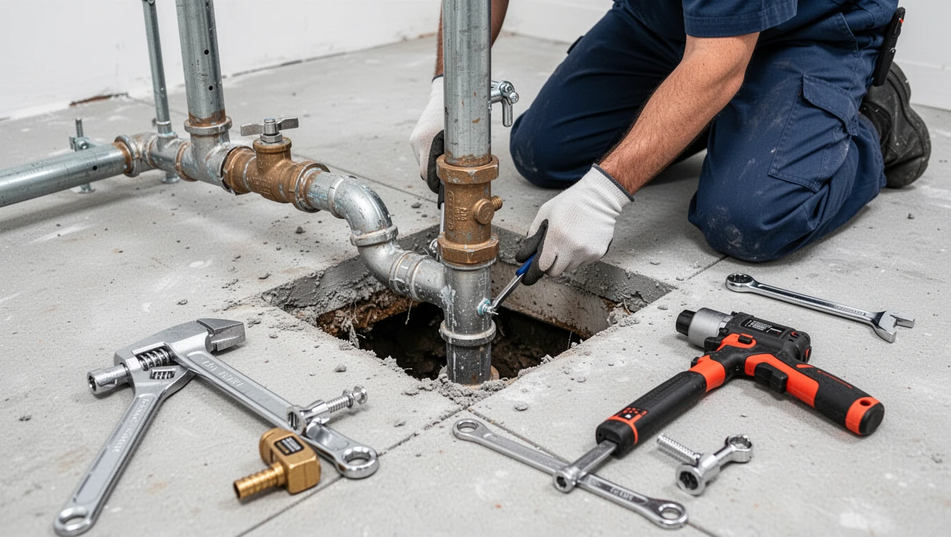 Slab Leak Repair